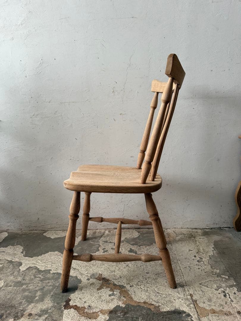 ビンテージ　ダイニングチェア　カフェチェア　剥離加工　no5
