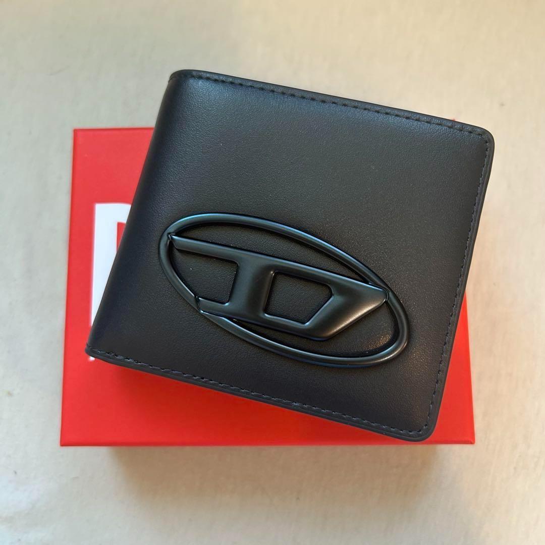 新品未使用 DIESEL ディーゼル ロゴ Holi-D 折りたたみ財布