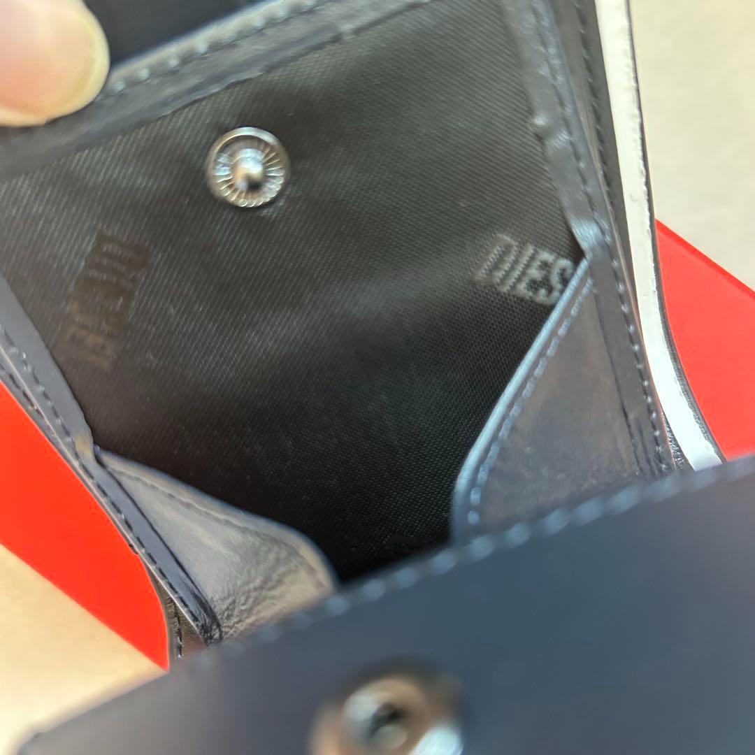 新品未使用 DIESEL ディーゼル ロゴ Holi-D 折りたたみ財布