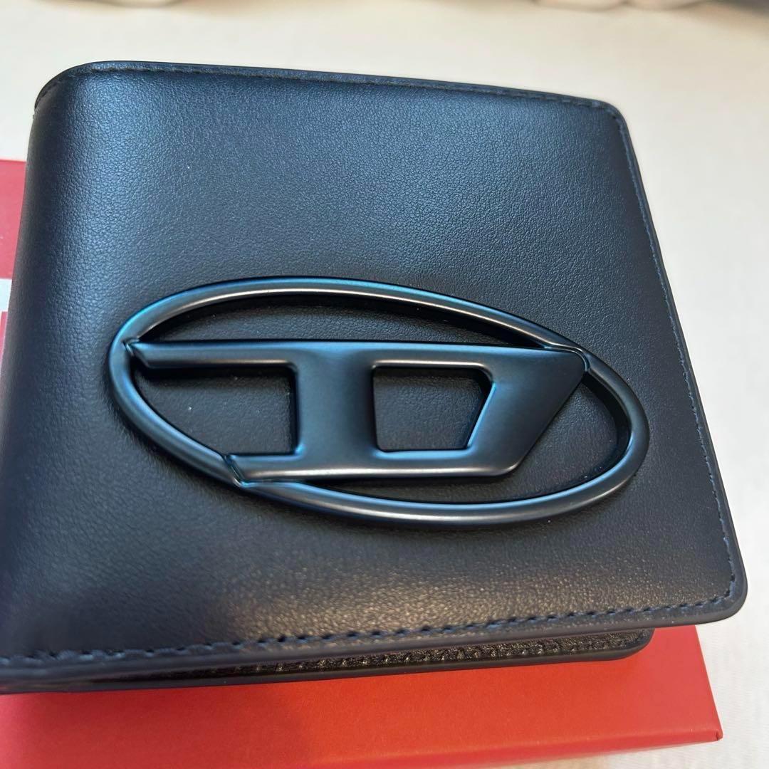 新品未使用 DIESEL ディーゼル ロゴ Holi-D 折りたたみ財布