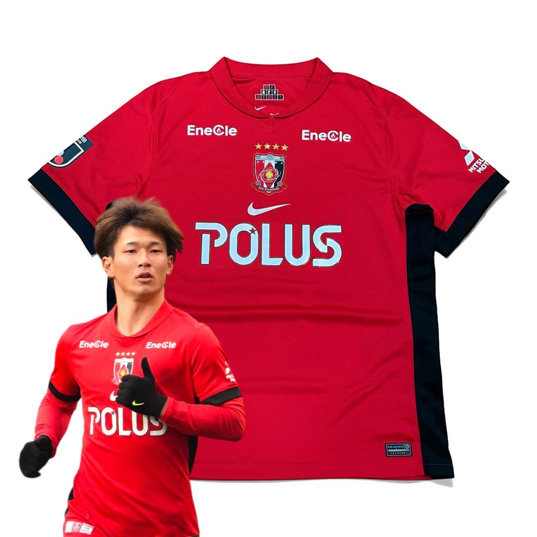 【極美品】2025 浦和レッズ #20 長倉幹樹 ホーム ユニフォーム NIKE