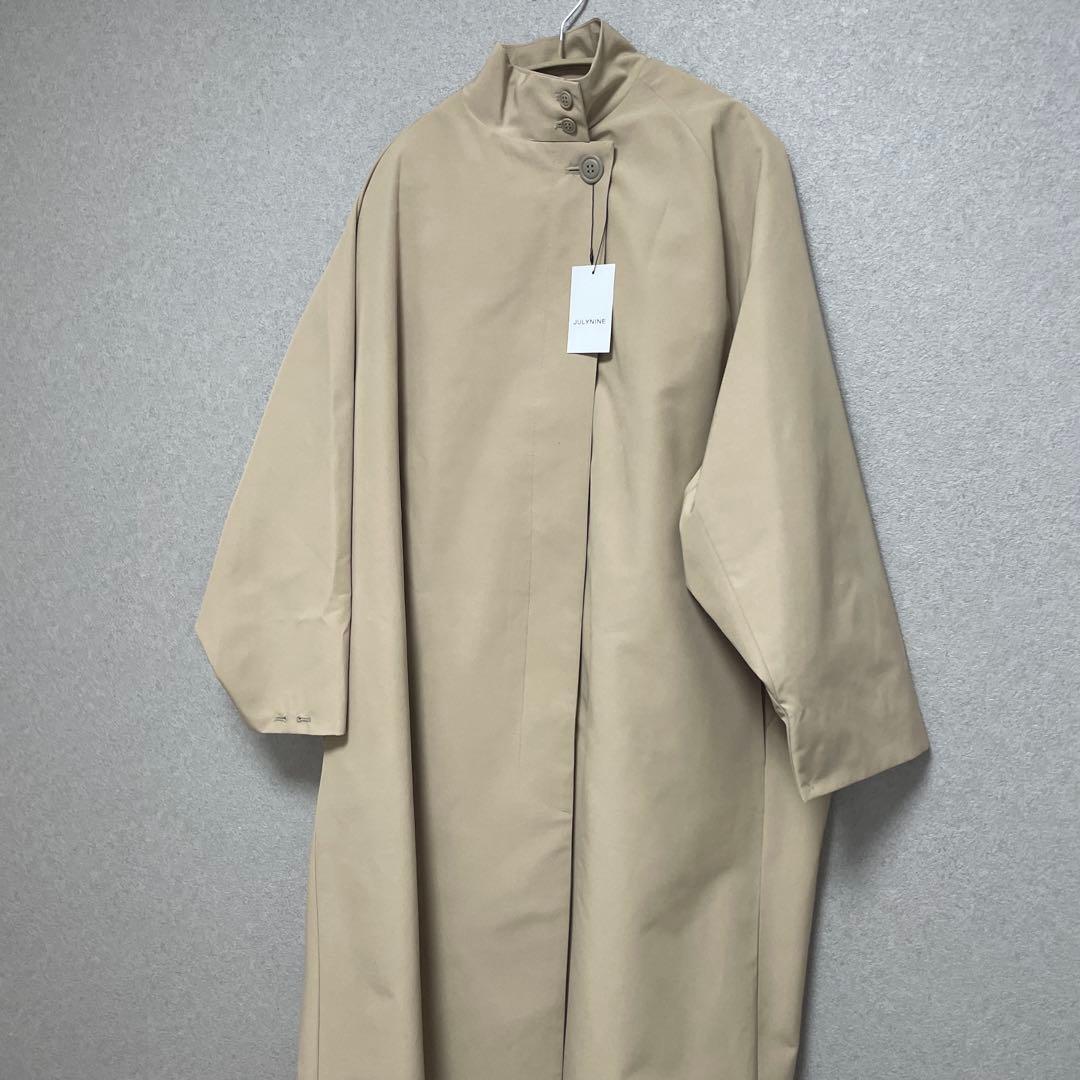 【新品未使用】JULYNINE スタンドカラーコート