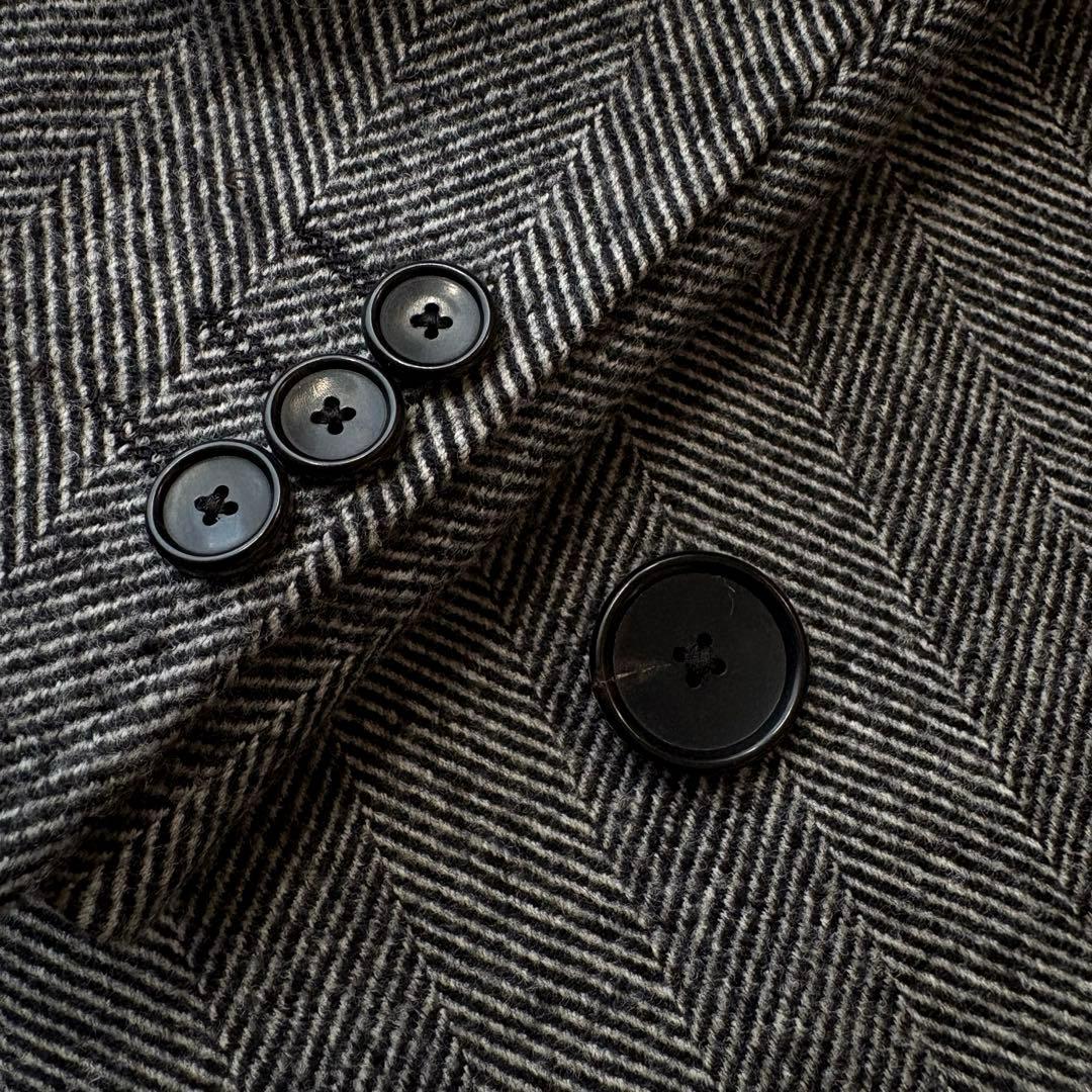 ★美品★ エディフィス Loro Piana チェスターコート ヘリンボーン