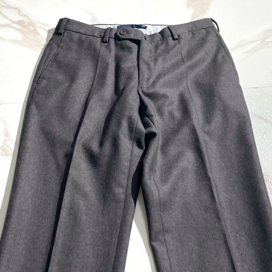 【希少】INCOTEX フランネル スラックス 35型 super100s 48