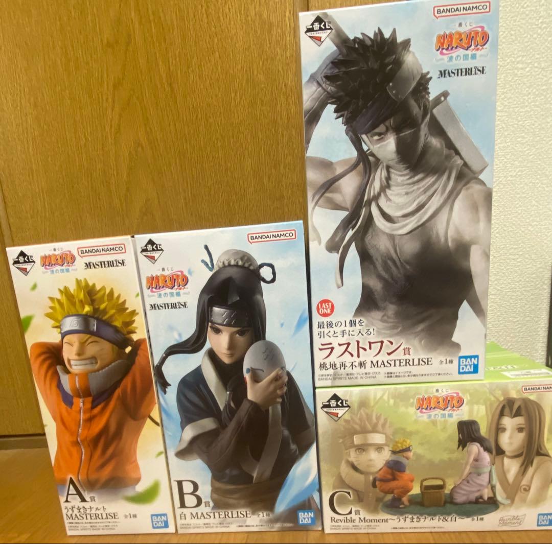 波の国編　A.B.C.ラストワンセット　NARUTO一番くじ　未開封