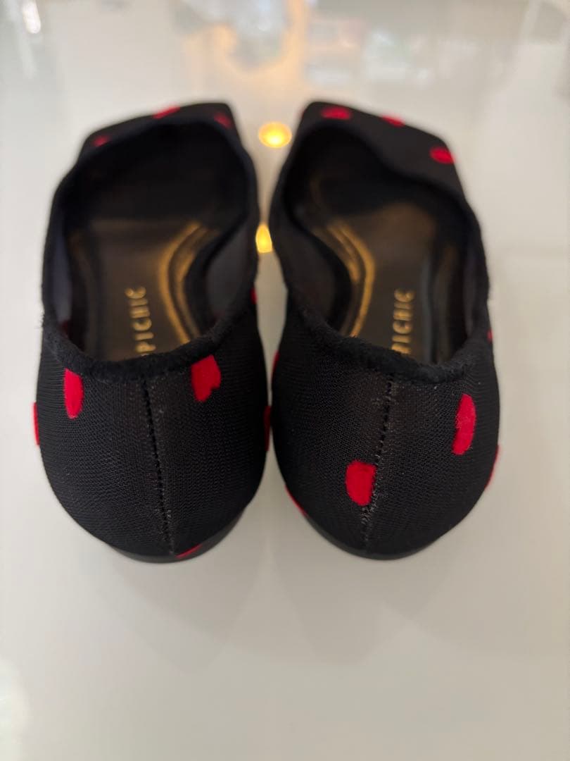 PIPPICHIC LINDA HEART フラットシューズ