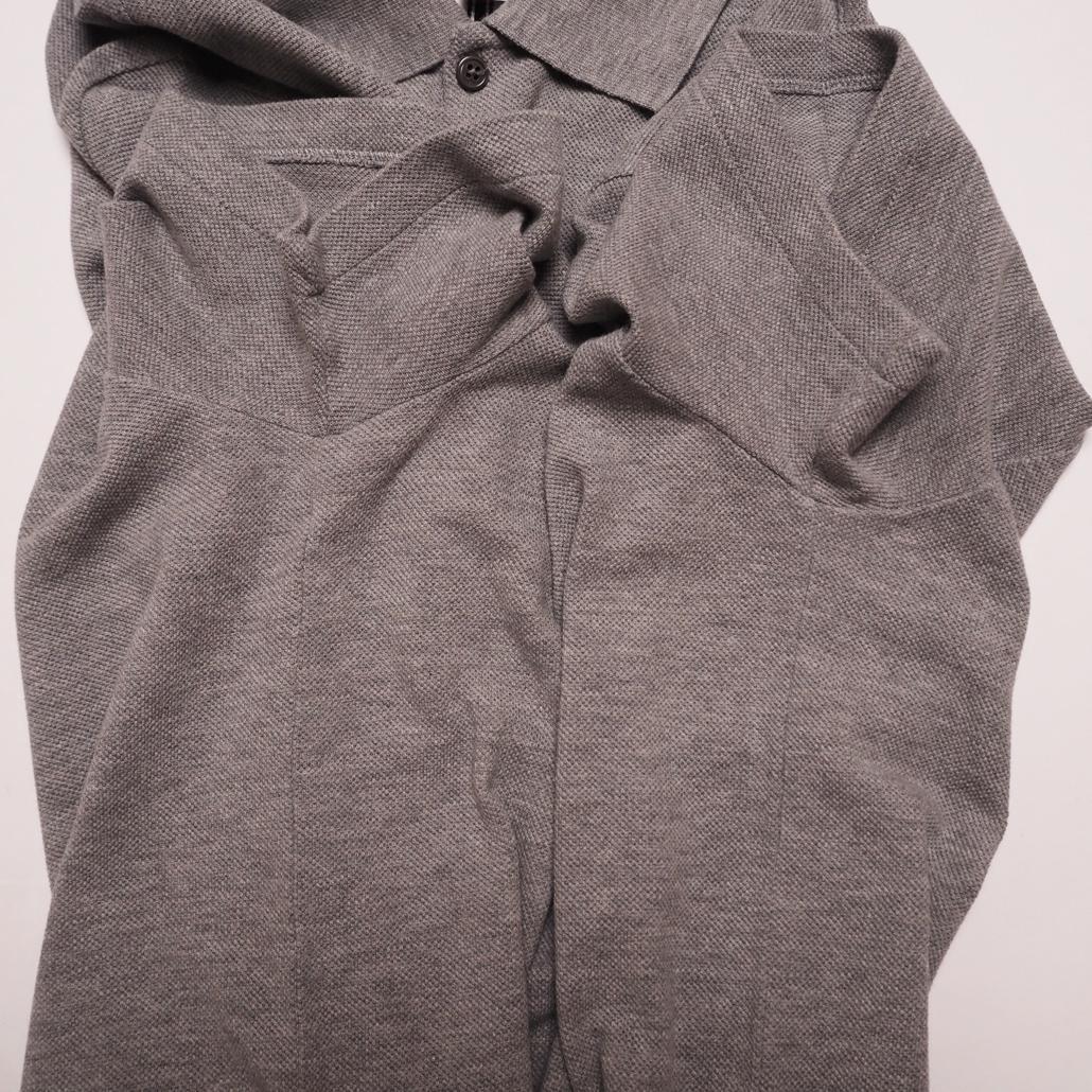 現行モデル美品 THOM BROWNE クラシック ピケ ストライプ ポロシャツ