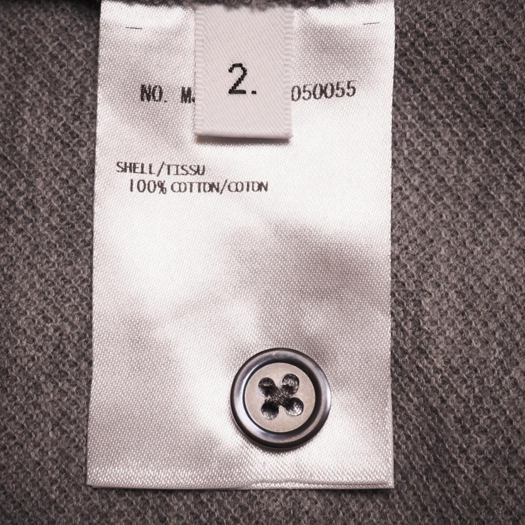 現行モデル美品 THOM BROWNE クラシック ピケ ストライプ ポロシャツ