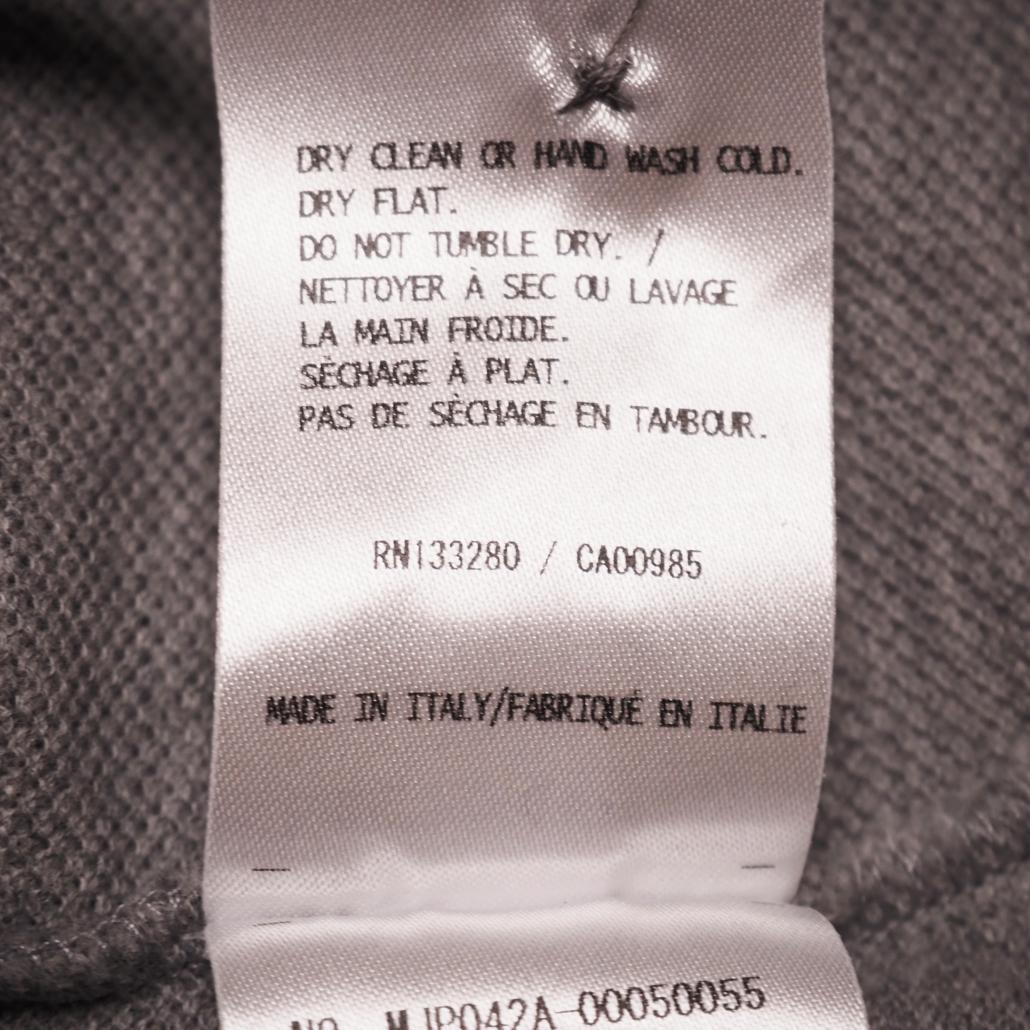 現行モデル美品 THOM BROWNE クラシック ピケ ストライプ ポロシャツ