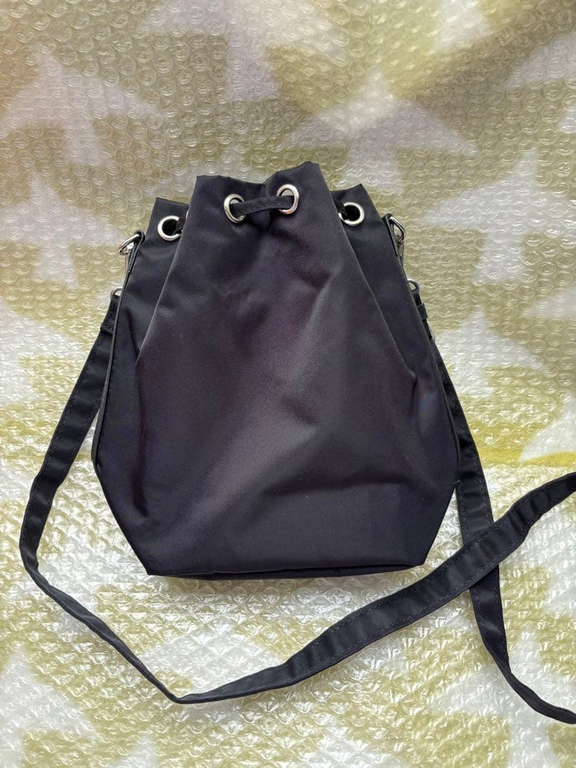 CDL ナイロン ショルダーバッグ 黒