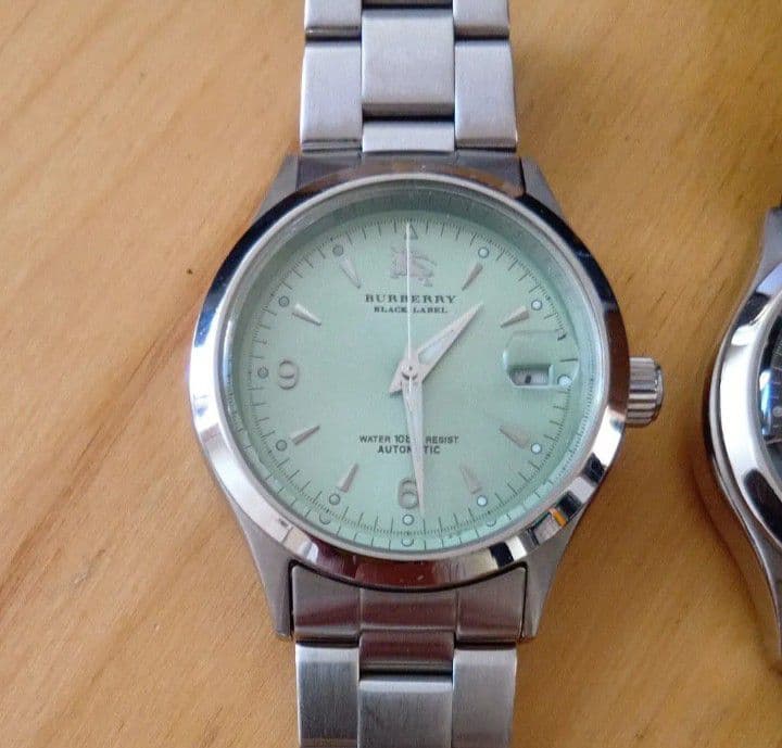 バーバリー　ブラックレーベル　腕時計　自動巻　ペアセット