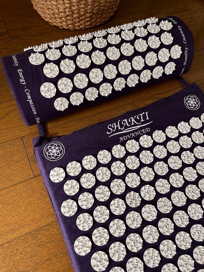シャクティ 指圧マットレベル③ 枕付き　究極のシャクティセット　Advanced