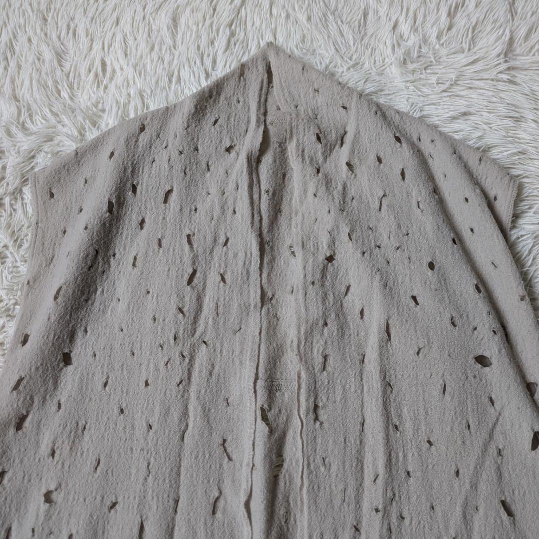 ヨーガンレール/Babaghuri/ババグーリ　ウール縮絨ロングジレ　日本製