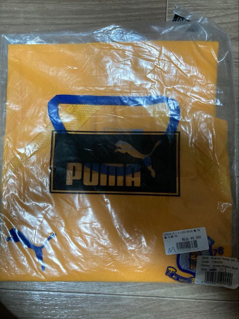 プーマ　エバートンユニホーム　US Mサイズ 未開封品