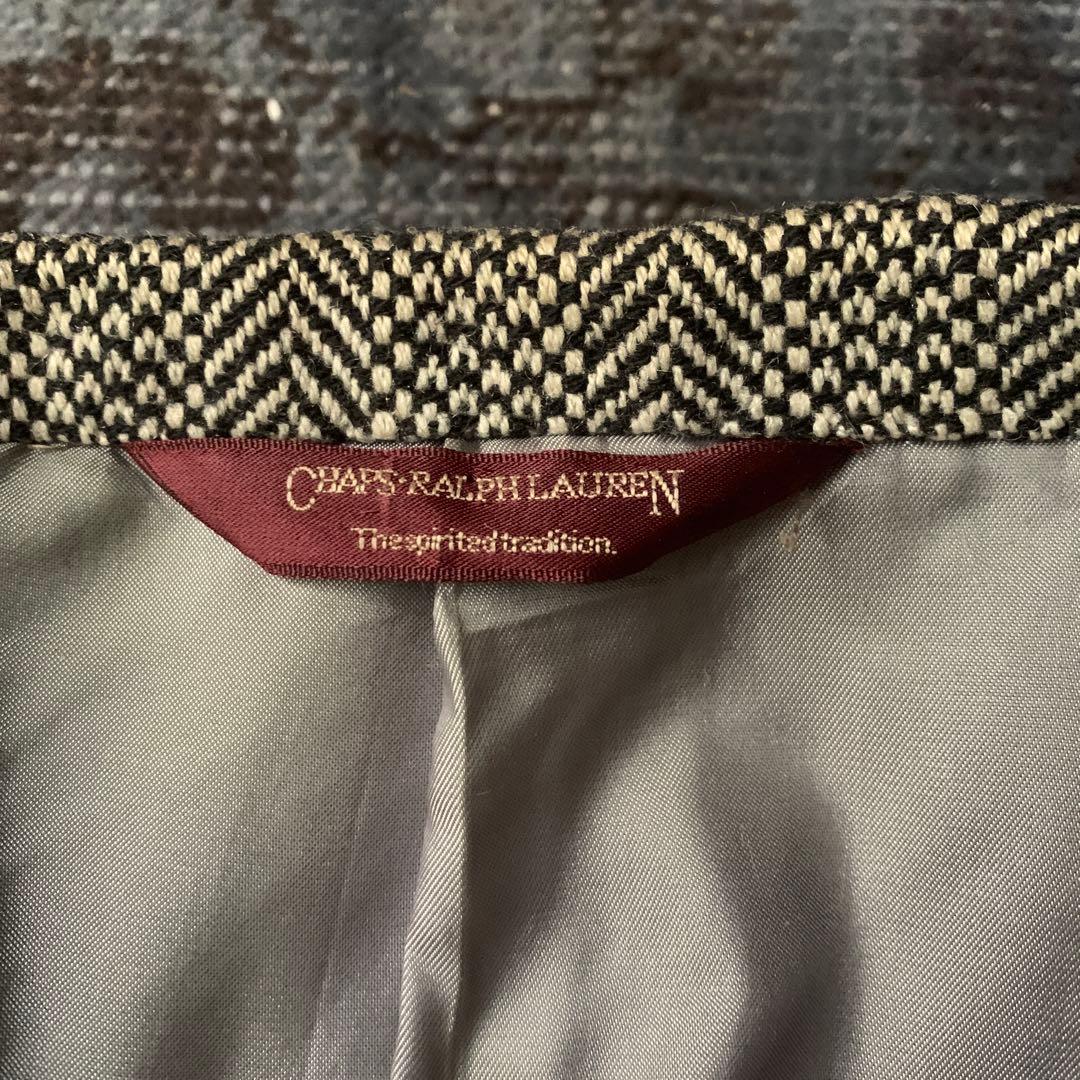希少 90s Ralph Lauren テーラードジャケット ヘリンボーン 古着