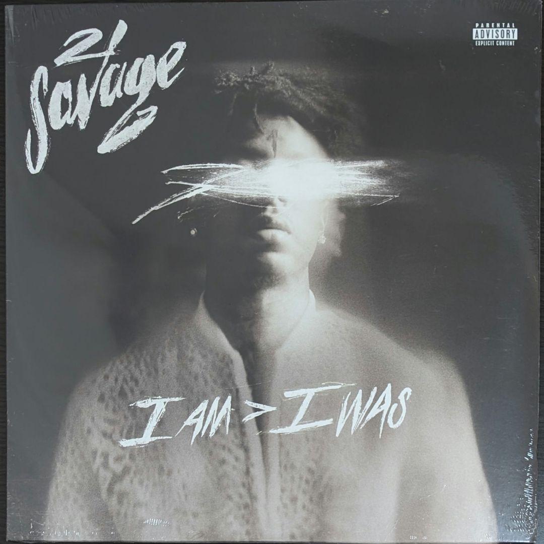 新品未開封 21 Savage I Am > I Was LPレコード