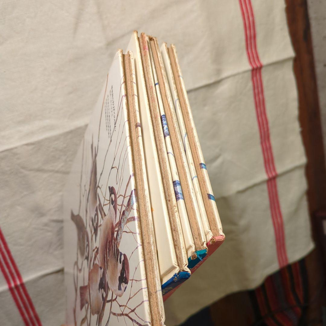 【版元品切れ】全冊著者直筆サイン本　薮内正幸　日本の野鳥 4冊セット　福音館