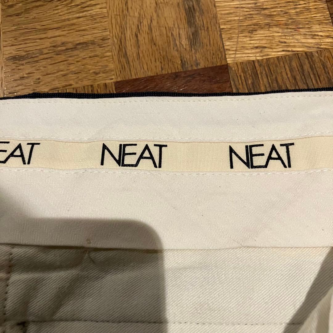 ニート NEAT モヘア混スラックスパンツ48