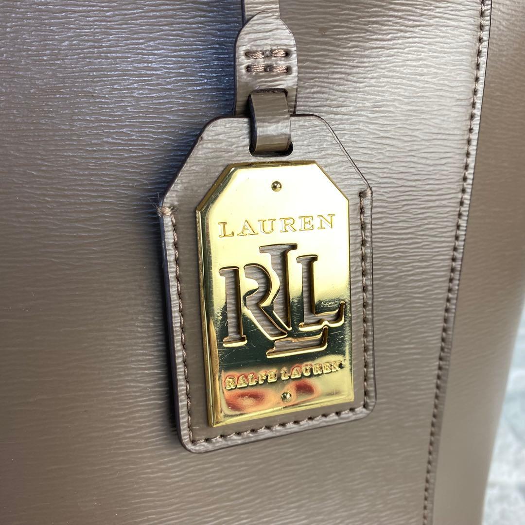 【取置中】ローレンラルフローレン　トートバッグ　レザー　肩掛け　A4収納可