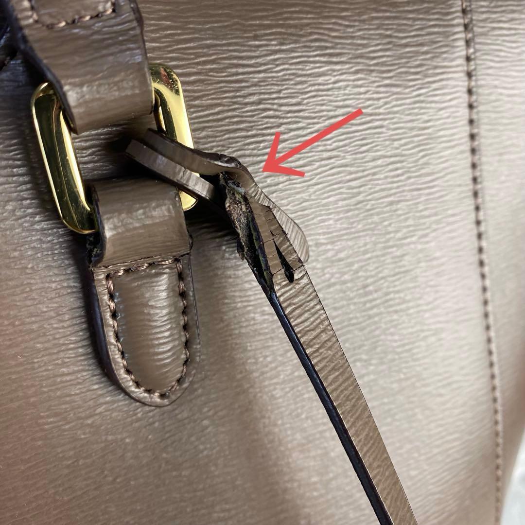 【取置中】ローレンラルフローレン　トートバッグ　レザー　肩掛け　A4収納可