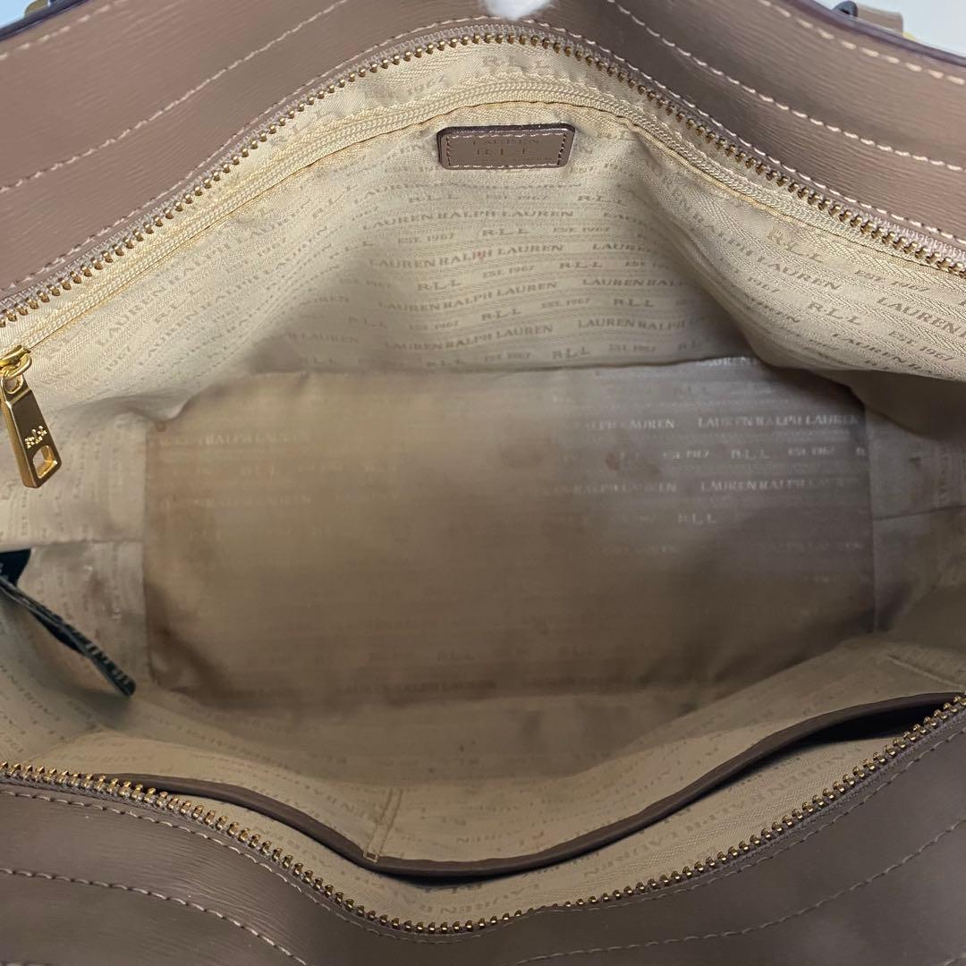 【取置中】ローレンラルフローレン　トートバッグ　レザー　肩掛け　A4収納可