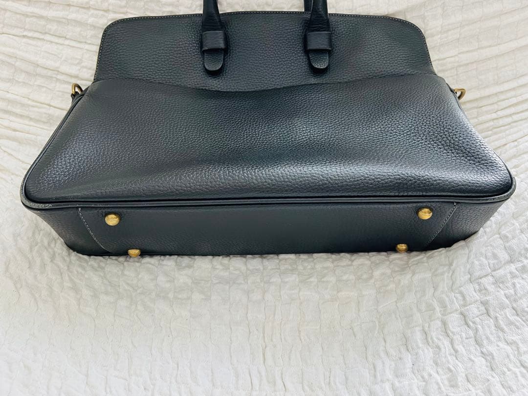 美品　 トフアンドロードストーン　 ビジネスバッグ　レザー　2way Vブリーフ