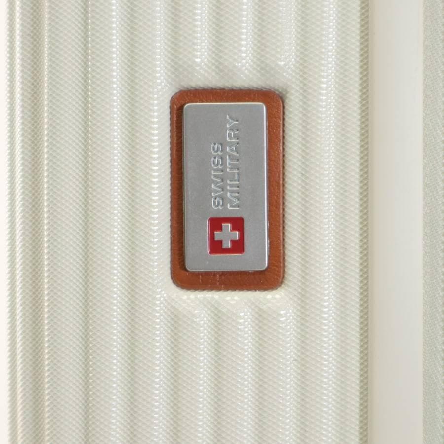 展示品 スイスミリタリー 20インチ スーツケース ホワイト 機内持ち込みサイズ