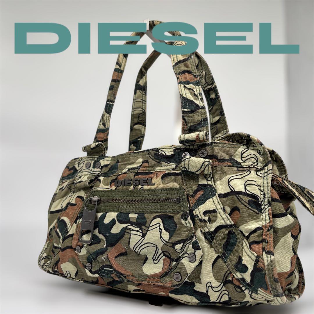 DIESEL アーカイブ　y2k ハンドバッグ　ミリタリー　アメカジ　00s