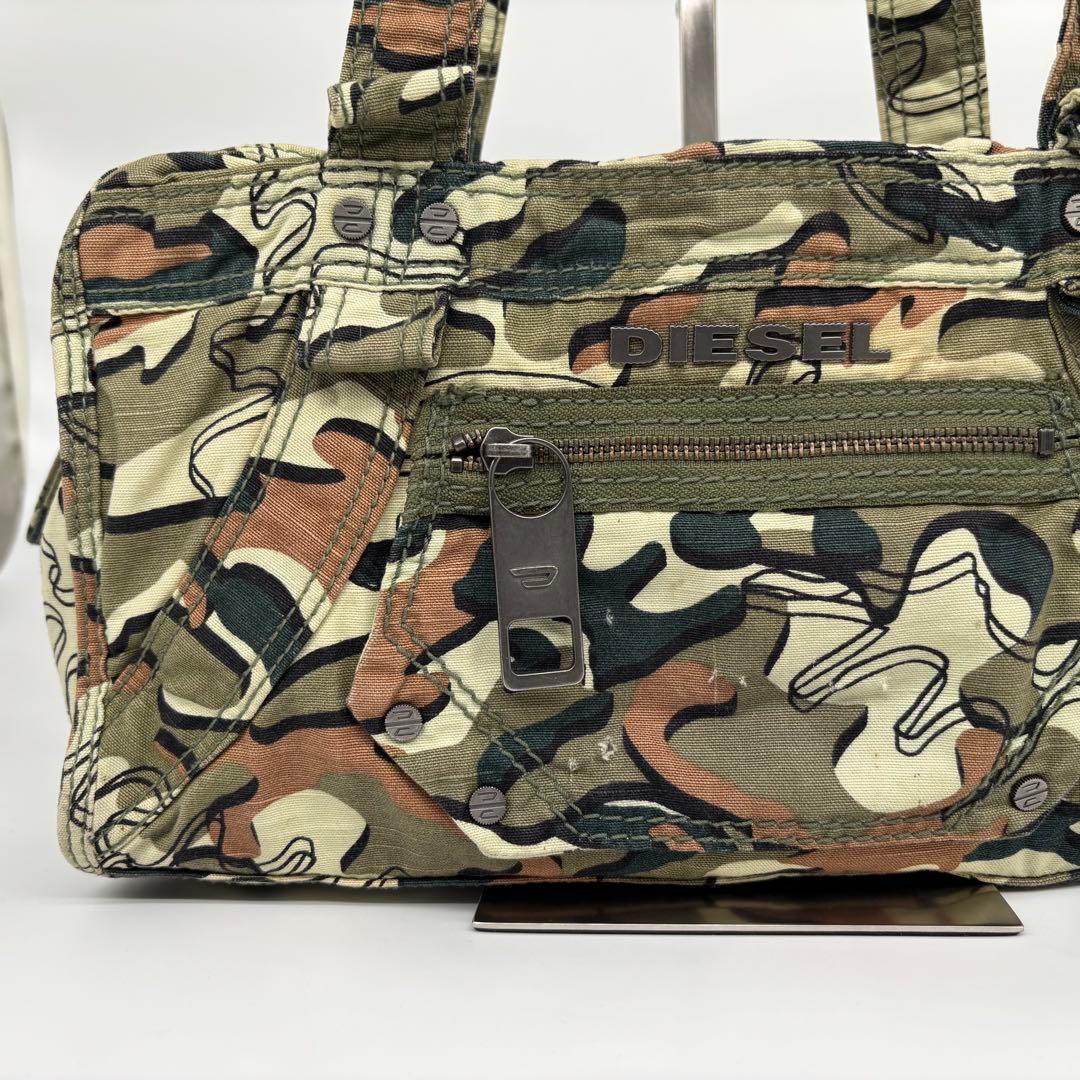 DIESEL アーカイブ　y2k ハンドバッグ　ミリタリー　アメカジ　00s