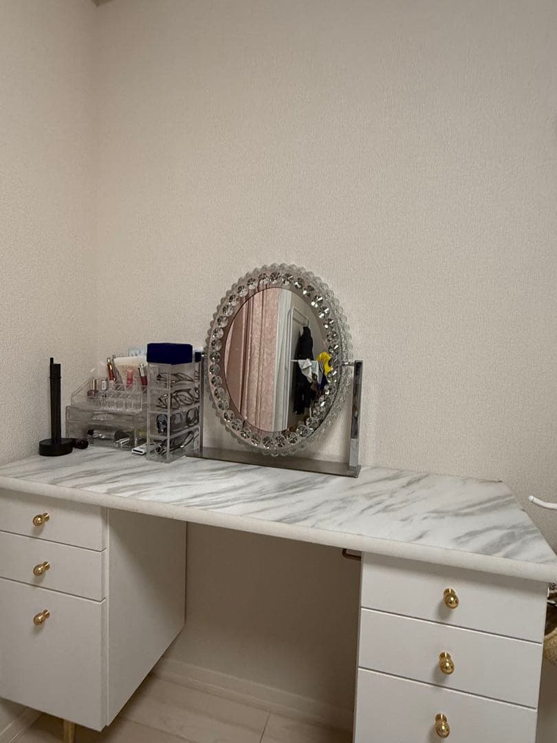 極美品　 フランフラン　エルドラド　コスメデスク 化粧代