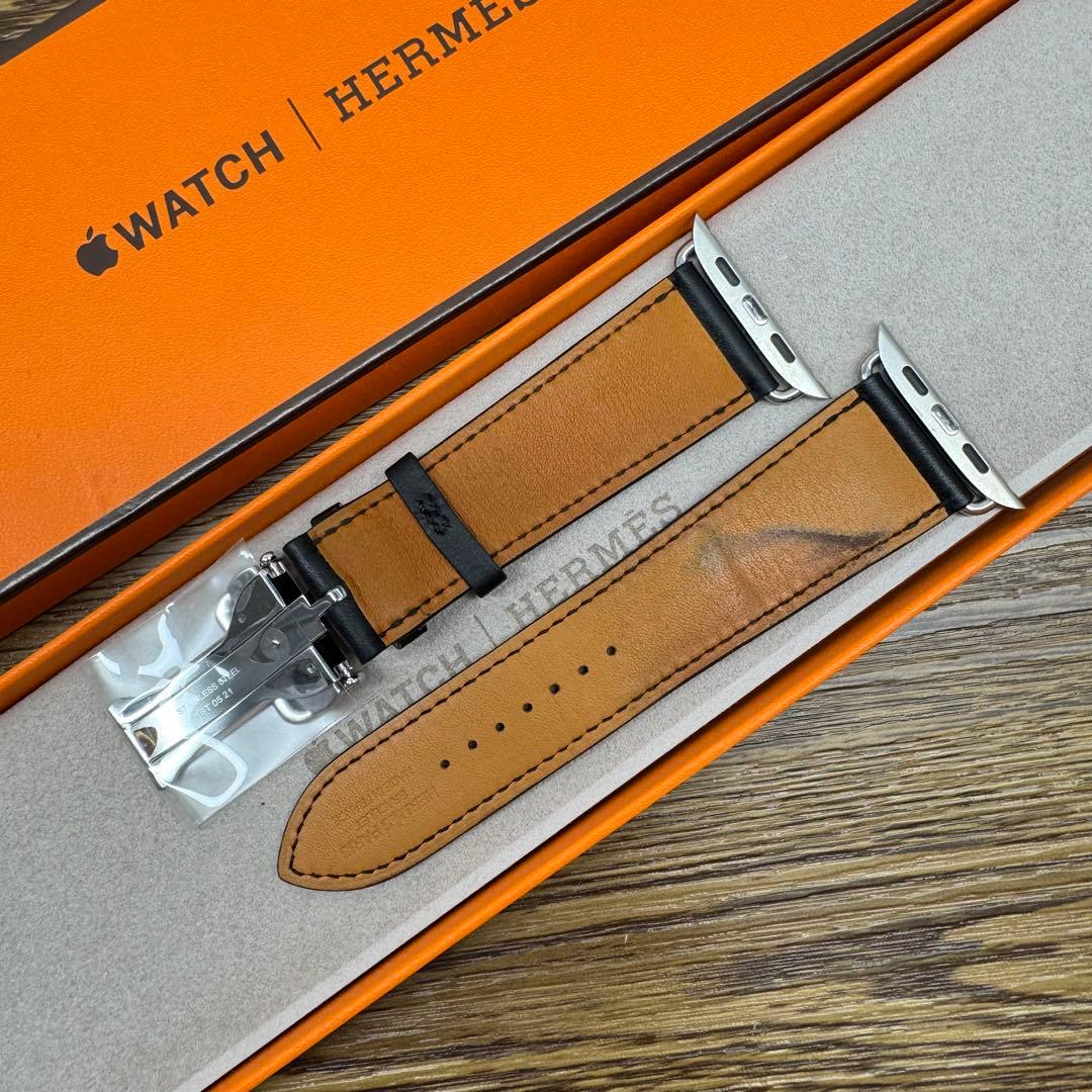フィーゴ　2521 Apple Watch エルメス　ブラック　バックル