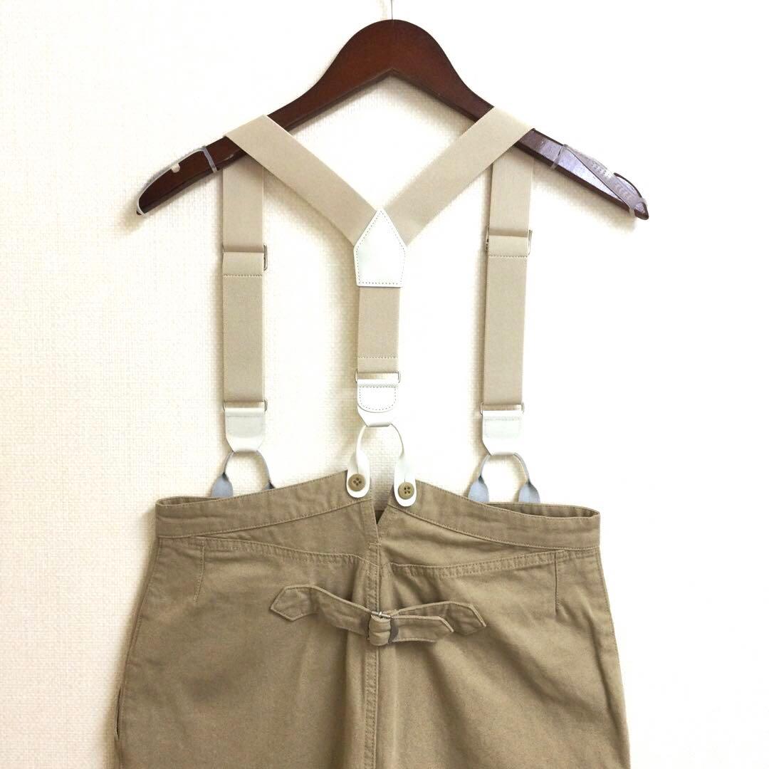 新品Spick and span サスペンダー付きワーカーパンツ サイズ36