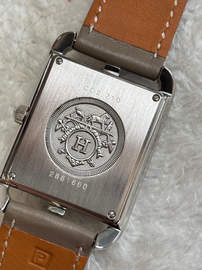 HERMESエルメス ケープコッドCC2.710クォーツ レディース新品仕上げ済