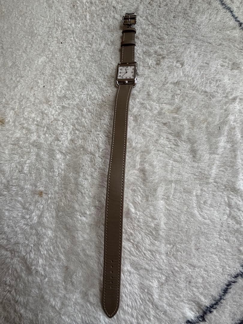 HERMESエルメス ケープコッドCC2.710クォーツ レディース新品仕上げ済