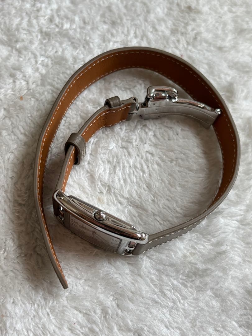 HERMESエルメス ケープコッドCC2.710クォーツ レディース新品仕上げ済