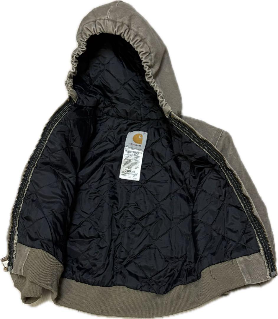 90s Carhartt アクティブJK Kids 90〜110 Mexico製