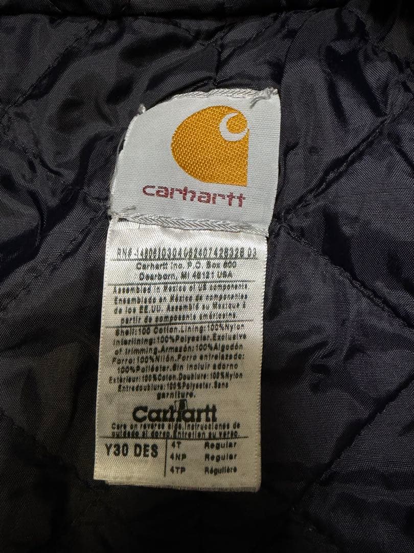 90s Carhartt アクティブJK Kids 90〜110 Mexico製