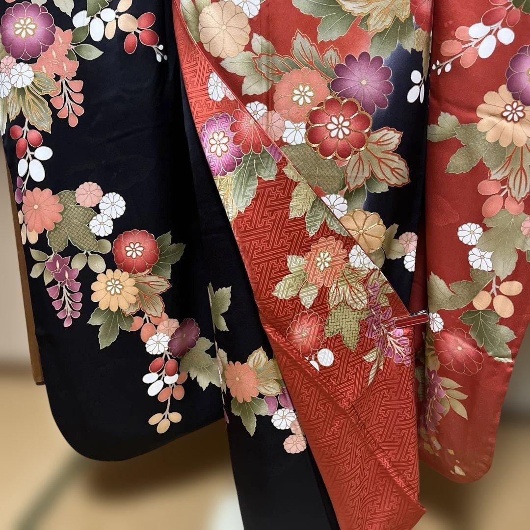 あきママ 振袖　長襦袢の2点セット　身丈166裄69.5