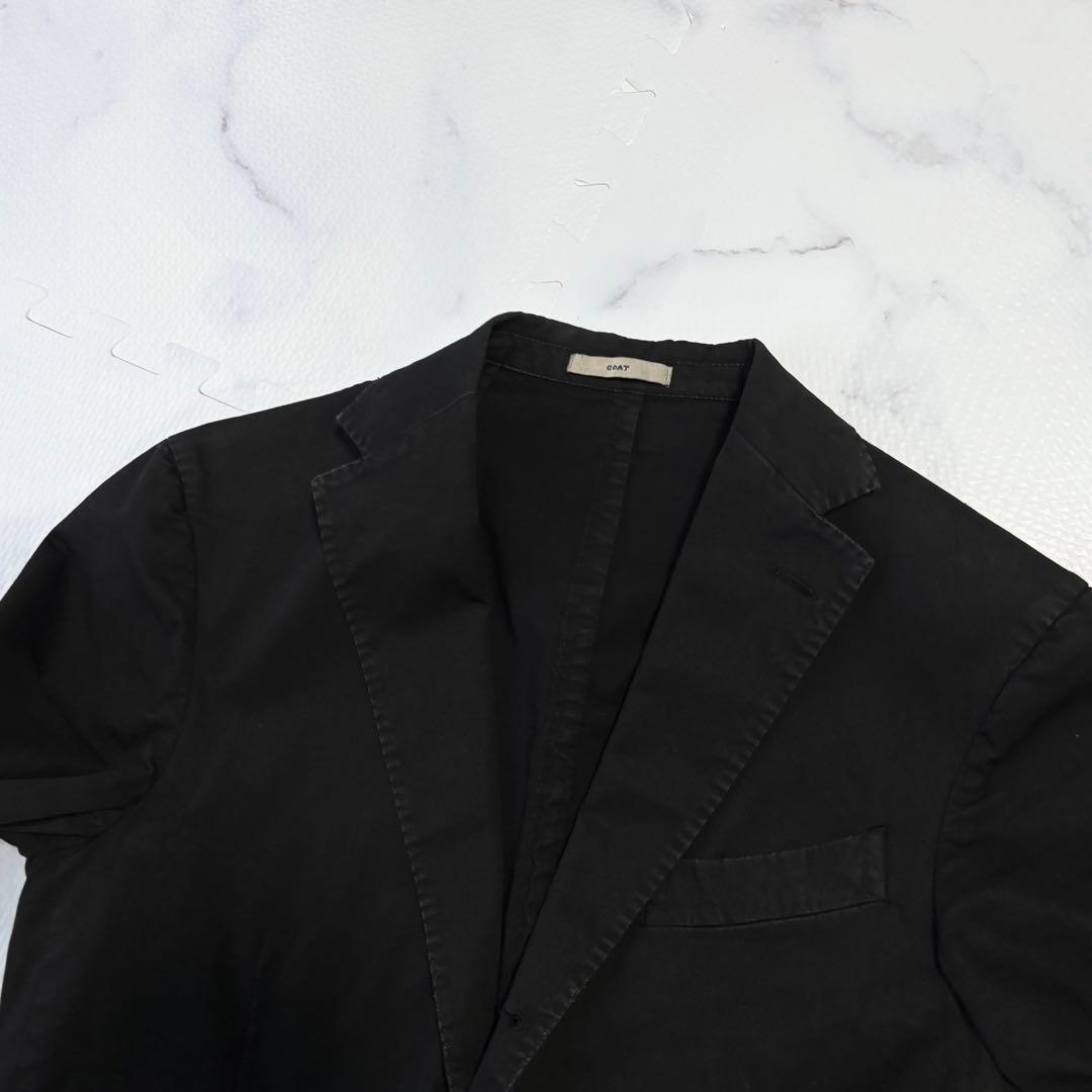 ✨大人気✨BOGLIOLI ボリオリ　現行COAT 黒　テーラードジャケット46