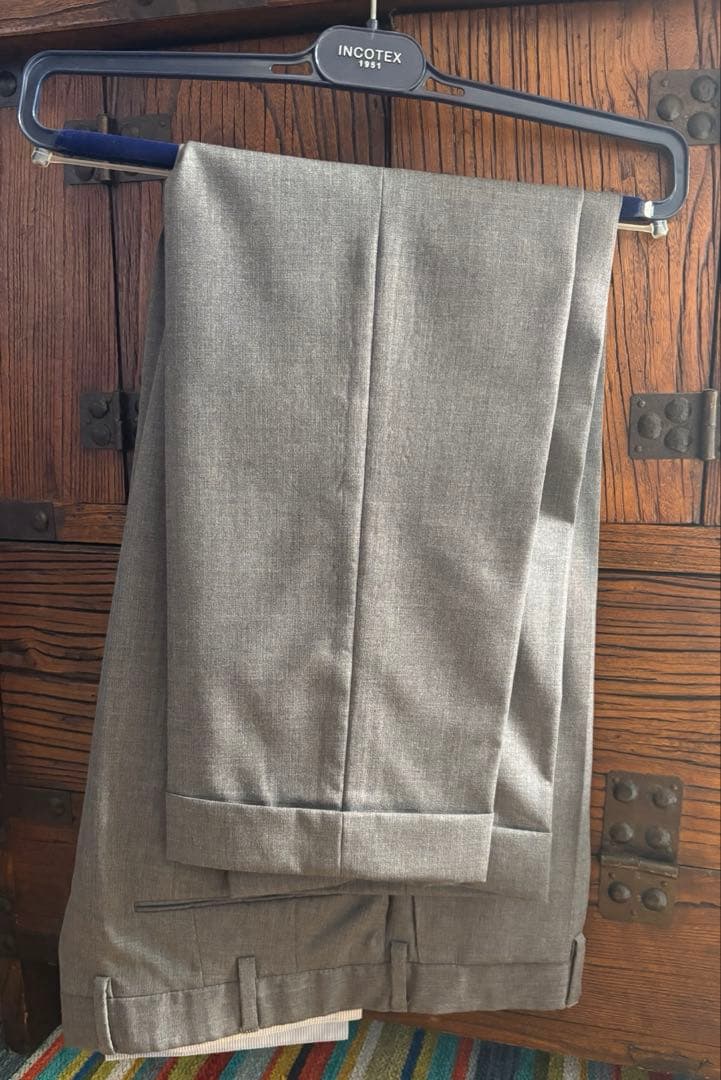 美品 着用2回 ￼INCOTEXインコテックス スラックス 50