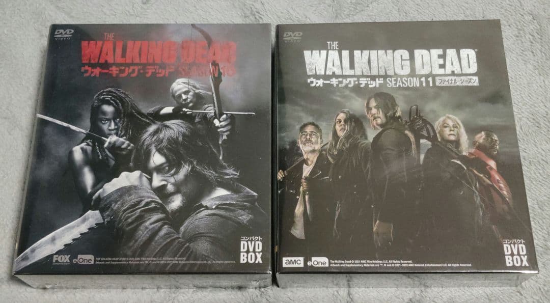 ウォーキング・デッド シーズン10 & 11 コンパクトDVD-BOX＋おまけ付