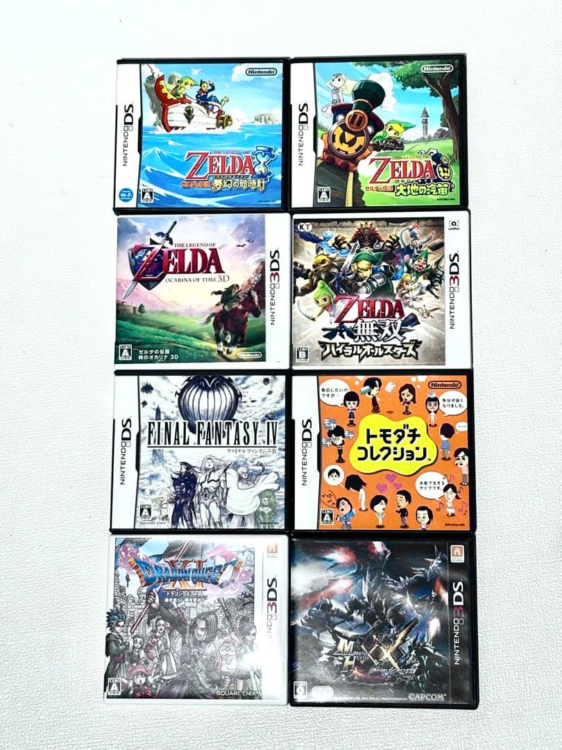 DS ゼルダシリーズ・FFIV・モンハンセット