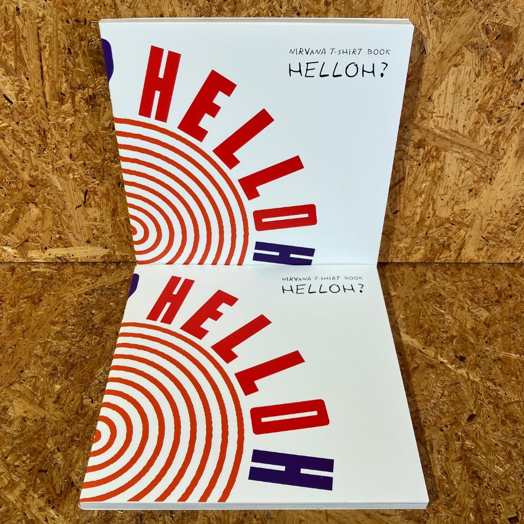 NIRVANA T-SHIRT BOOK HELLOH? 2冊セット