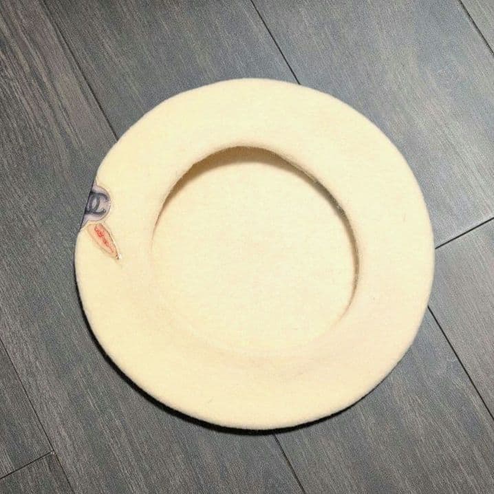 みかん　シャネル ベレー帽