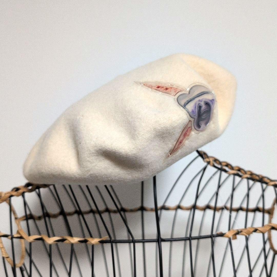 みかん　シャネル ベレー帽