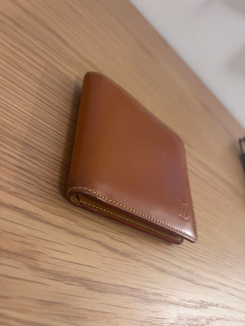 ⭐️希少⭐️ LOUIS VUITTON キャメル　二つ折り財布