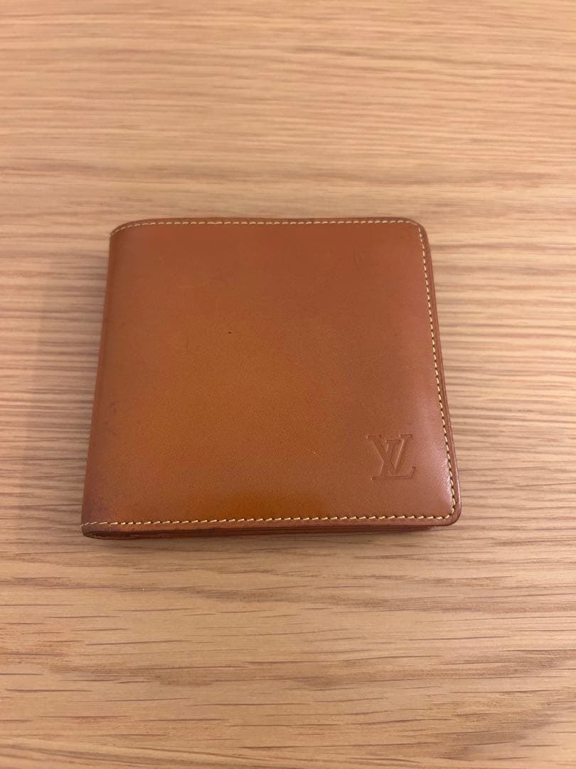 ⭐️希少⭐️ LOUIS VUITTON キャメル　二つ折り財布