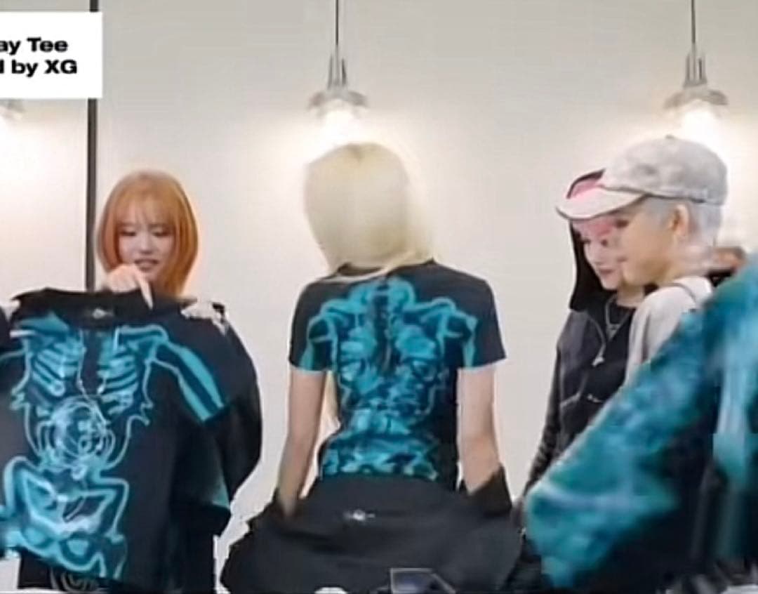 トップス Alien X-Ray Tee produced by XG