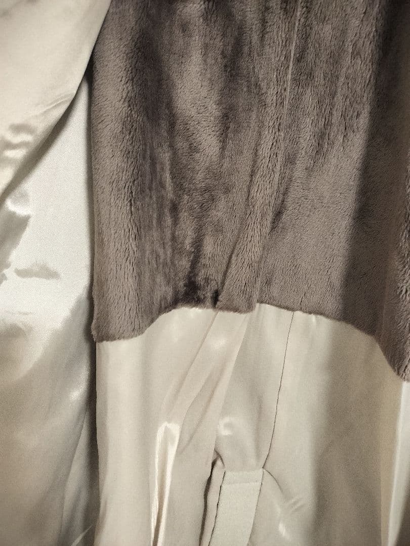 ヤマダヤ Aga+ アーガ コクーンコート ライトグレージュ