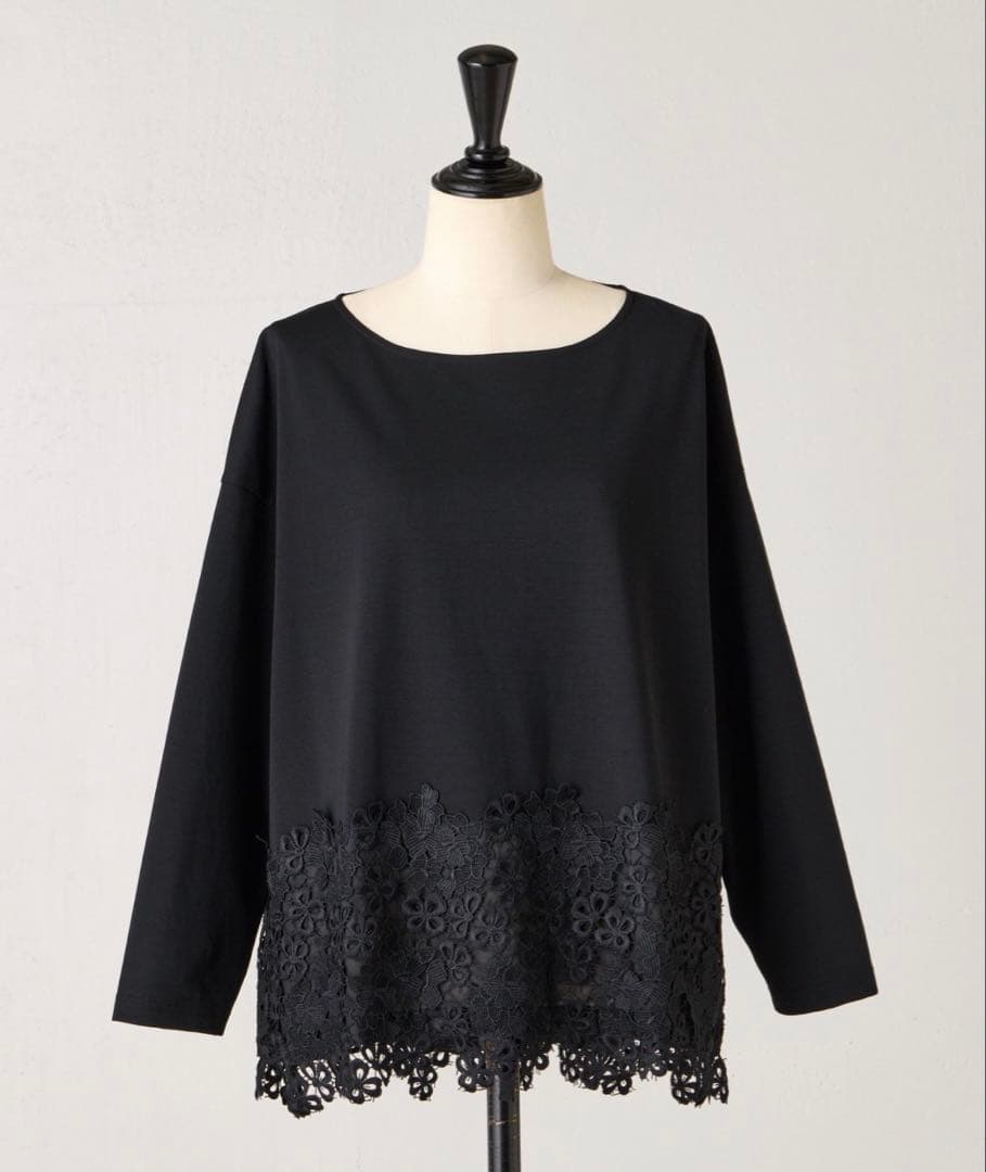BEARDSLEY(ビアズリー) 裾レースカットソー ガリャルダガランテ